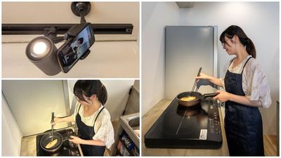 カメラを固定して撮影 - リノスぺkitchen新宿三丁目 【1~5名様専用】レンタスペース/レンタルキッチン/パーティの室内の写真