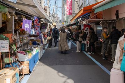 こちらの角から3軒目 - ラビットスペース 築地市場 ラビットスペース　築地市場の室内の写真