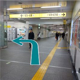 コマ地図③ - CocoDesk [GM-03] 新宿三丁目駅　出口E9・E10通路　３番ブース CocoDesk [GM-03]のその他の写真