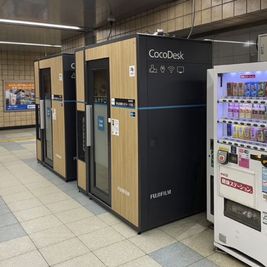 コマ地図③ - CocoDesk [JM-01] 錦糸町駅　改札前通路 出口4・5方面　１番ブース CocoDesk [JM-01]の室内の写真