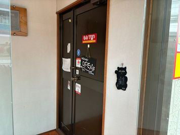 入口です。 - minoriba_鶴ヶ島駅店 レンタルサロン　スペース1の入口の写真