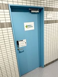 入口ドア - レンタルスタジオ「NORTHSPIN」 【札幌中心部の格安】レンタルスタジオ「NORTHSPIN」　の入口の写真