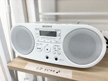 CDラジカセ：SONY製 - レンタルスタジオ「NORTHSPIN」 【札幌中心部の格安】レンタルスタジオ「NORTHSPIN」　の設備の写真