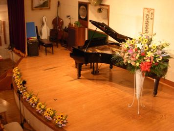35年間ピアノ発表会会場として提供 - 音楽サロン・シャコンヌの室内の写真