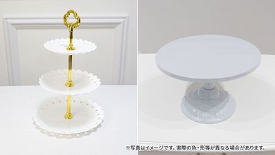 祭壇装飾用のケーキスタンドです - レンタル撮影スタジオクオリア大阪平野 撮影スタジオ　クオリアブライト大阪平野の設備の写真