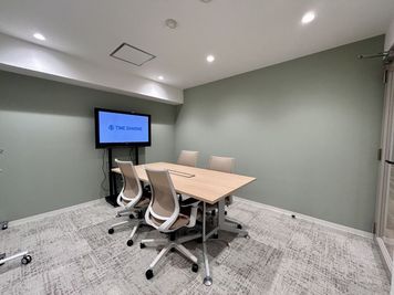 【約12.45㎡の使いやすい会議室】 - TIME SHARING 日本橋蛎殻町東急ビル Meeting Room Aの室内の写真