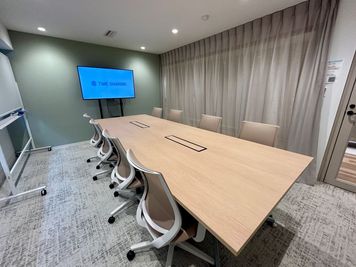 【カーテンを閉めた場合】 - TIME SHARING 日本橋蛎殻町東急ビル Meeting Room Bの室内の写真