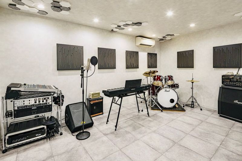 株式会社 第二音楽室 リハーサル、レコーディングスタジオの室内の写真