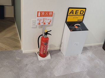 AED完備です - J-スイッチ 貸会議室（無料駐車場若干あり）の設備の写真