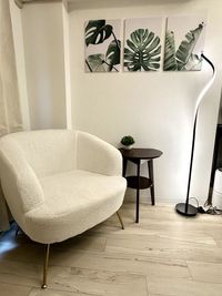 Rental Salon Pronoun 駅チカ！清潔感溢れるホワイトベースな北欧風完全個室レンタルサロンの室内の写真