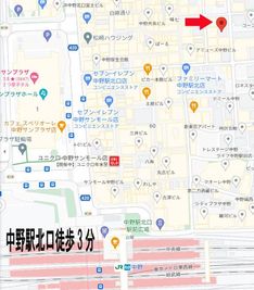 地域最安値！中野駅北口3分ヨガ＆ダンス『ベストスタジオ中野』 会議室『ベストルーム中野』地域最安値多目的スペースの室内の写真