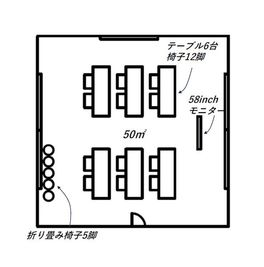 ＜東武宇都宮会議室＞新規オープン特別料金！ ＜東武宇都宮会議室＞2024年オープン特別料金！の室内の写真