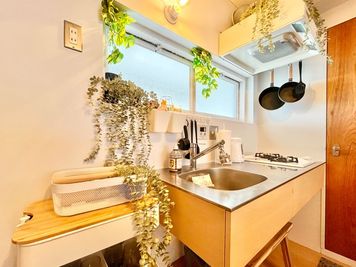 充実の設備の整ったキッチンスペース - たまりば横浜関内 Heritage たまりば関内馬車道 Heritageの室内の写真