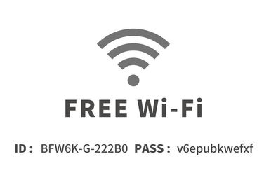 FREE　Wi-Fi - RENTALROOM R  レンタルルーム　アール キッチン付きレンタルルーム　ヨガ　ワークショップ　シェアサロンの設備の写真