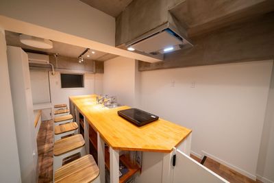 リノスぺkitchen初台 【撮影・収録商用専用】撮影スタジオの室内の写真