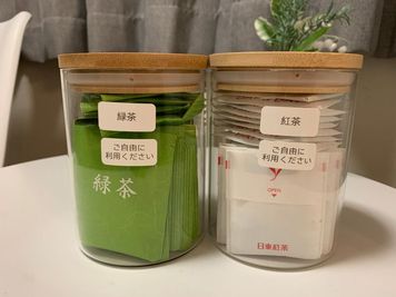 紅茶、緑茶 - レンタルサロン hump 恵比寿の設備の写真