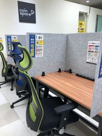 コインスペースそごう大宮店 1人用席（通話・会話OK）の室内の写真