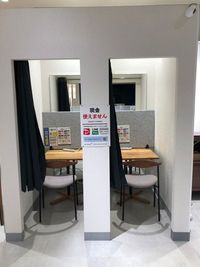 コインスペース博多マルイ店 1人用席（通話・会話OK）の室内の写真