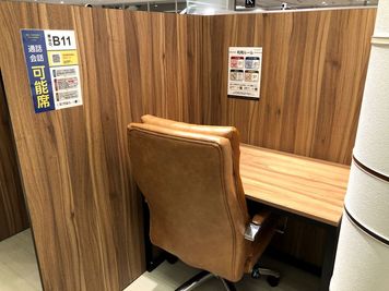 コインスペース錦糸町マルイ店 1人用席（通話・会話OK）の室内の写真