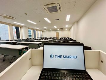 【司会台から一番後ろの席まで見渡せます】 - TIME SHARING 八丁堀 ヒューリック新京橋ビル 7Cの室内の写真