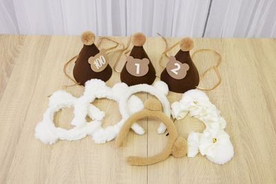 クマみみ、お誕生日帽子で記念日やコスプレにも - Moffroom🧸«池袋店»🧸 Moffroom«池袋店»🧸ゆったり使える15名以下プラン用の設備の写真