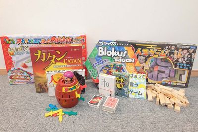 ゲーム類（大人数で遊べるゲーム各種揃えています） - Moimy関内✨大人数OK😊女子会🍷パーティー🎉24h利用 20名様利用可能　横浜関内駅徒歩１分のレンタルスペースの室内の写真