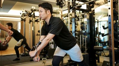 ハレダスfitness 完全無人レンタルスペースジムの室内の写真