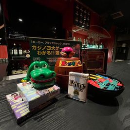 ゲームもできます - Bar Vermelho カラオケ付きバースペース　交流会・推し活にオススメ！の設備の写真