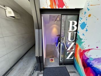 渋谷宮下PARK レンタルスタジオ STUDIO BUZZ Astの入口の写真