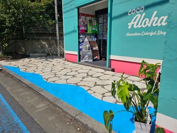 店舗前　移動販売スペースです - coco Aloha サザンビーチ徒歩３分！レンタルスペース＆店舗前移動販売スペースの外観の写真