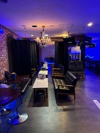 BAR BLUE カラオケ•ダーツ付きの広々レンタルスペースの室内の写真