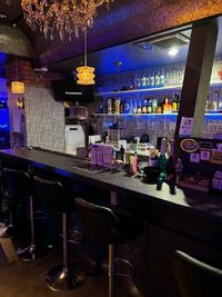 BAR BLUE カラオケ•ダーツ付きの広々レンタルスペースの室内の写真