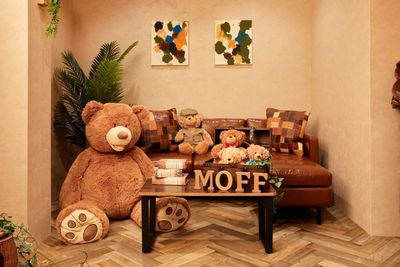 Moff roomでおなじみのくまさんたち♪ - 🧸Moff room《下北沢店》🧸 1〜10名様用ママ向けスペース🧸Moff room下北沢🧸の室内の写真