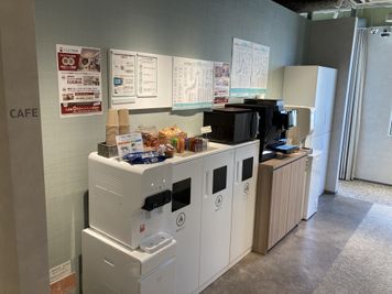 コーヒー・カフェラテ・抹茶ラテ！お店レベルの味を無料でご提供 ♪♪ - SoloTime 蒲田 ROOM KK11（1名用完全個室）の室内の写真