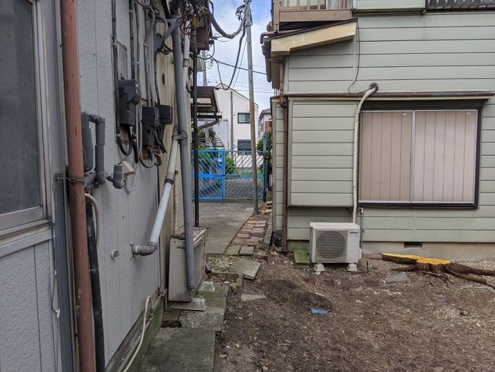 戸建裏の更地 扇大橋駅徒歩10分の更地の室内の写真