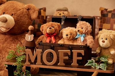 たくさんのくまさんがお迎えします♪ - 🧸Moff room《下北沢店》🧸 1〜10名様用ママ向けスペース🧸Moff room下北沢🧸の室内の写真