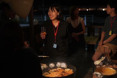 BBQの様子 - DROP IN cafe 【海から10秒】鎌倉のおしゃれなカフェ＆テラス貸切！の室内の写真