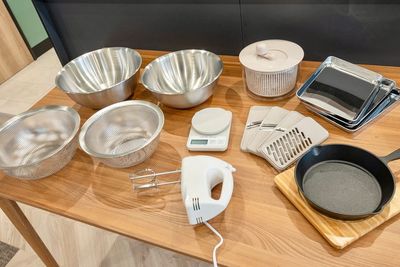 ご覧の調理器具がございます。 - 〈SMILE工房☆ヴェルデ錦糸町〉 １〜15名様専用_Verde錦糸町の設備の写真