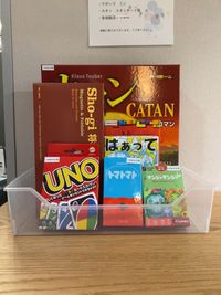 ボードゲームの貸出もございます！ - relark大宮　貸し会議室 No.102大会議室【可動式机タイプ】（レイアウト変更可）の設備の写真