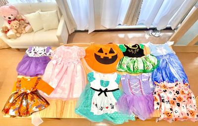 👗女の子衣装▶︎ベル(90cm)、ラプンツェル(80〜86cm)、エルサ(80cm)、アナ(80cm)、アリス(80cm)
（無料貸し出し中です） - Moff room（天神橋筋六丁目店） 🧸Moff room《天神橋筋六丁目店》🧸の設備の写真