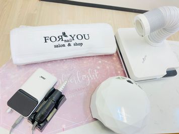 ネイル設備商材使い放題¥1000/1時間 - ForyouNail ネイル専用５の設備の写真