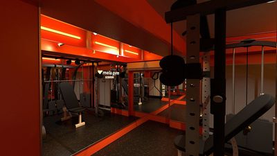 mela gym（メラジム）池袋店の室内の写真