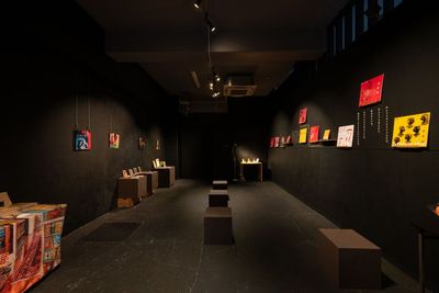 展示例（根本様個展） - 高円寺 Gallery Studio 高円寺 Gallery Studio の室内の写真