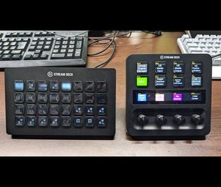 (左)Elgato Streamdeck ／(右)Elgato Streamdeck + - スタジオ_kagaribi スタジオkagaribiの設備の写真