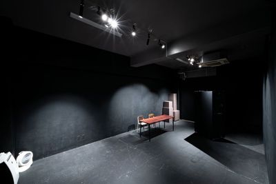 調光調色可。昼白色の場合。 - 高円寺 Gallery Studio 高円寺 Gallery Studio の室内の写真