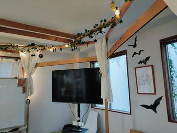 👻ハロウィン装飾（10/11-11/3頃迄） - 🦇飯田橋駅5分のレンタルスペース Sabori 飯田橋302の室内の写真