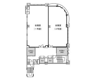 同フロア内の同サイズ（60名収容）の会場が２つあります。 - SMG/四ツ橋・サンワールドビル ＳＭＧ貸し会議室/サンワールドビル1号室のその他の写真