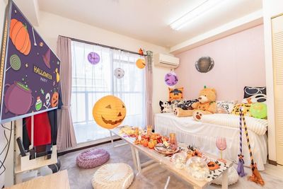 🎃ハロウィンデートにぴったり💑ママ会にも🧸お子様も可🎁推し活🌈タコパ🐙ゲーム機🎮 - パーティースペースPLUM