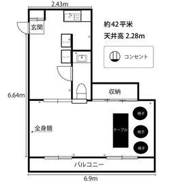 more新宿2号店 ２号店の室内の写真