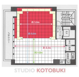 レンタルスペース　STUDIO KOTOBUKI 撮影もパーティーもOK！STUDIO KOTOBUKI💕の室内の写真